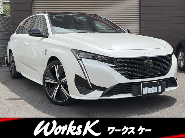 308SW GT ブルーHDi ディーゼル 1オーナー 純正ナビ サンルーフ ETC