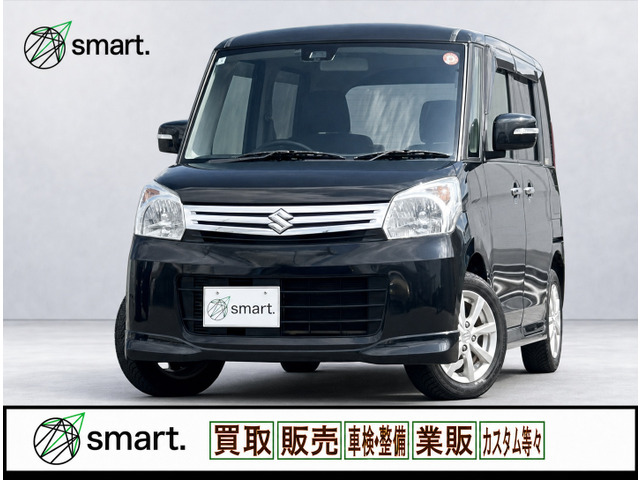 スズキ スペーシア X リミテッド 衝突軽減/菱電スラ/ナビTV/ETC の中古