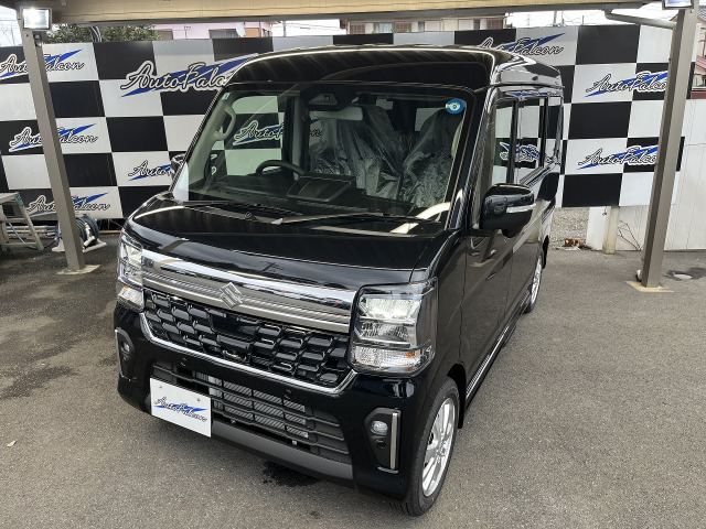 エブリイワゴン PZターボスペシャル ハイルーフ 届出済未使用車 純正9インチナビ 全方位