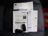 新車時保証書メンテナンスノート完備。スマートキー2個あります。