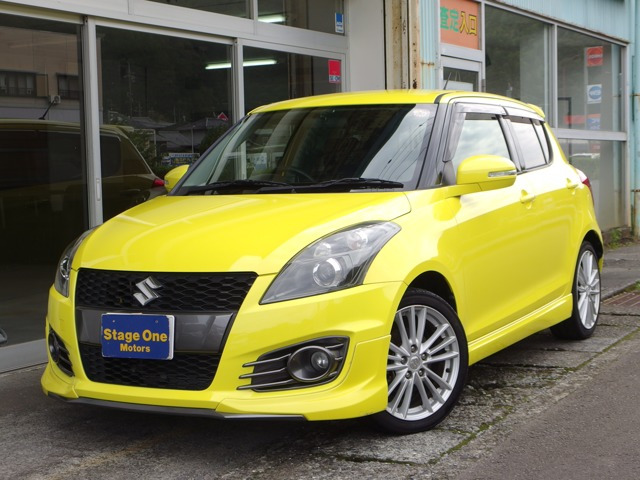 スイフト 1.6 スポーツ ユーザー買取 禁煙車 Fリップスポイラー