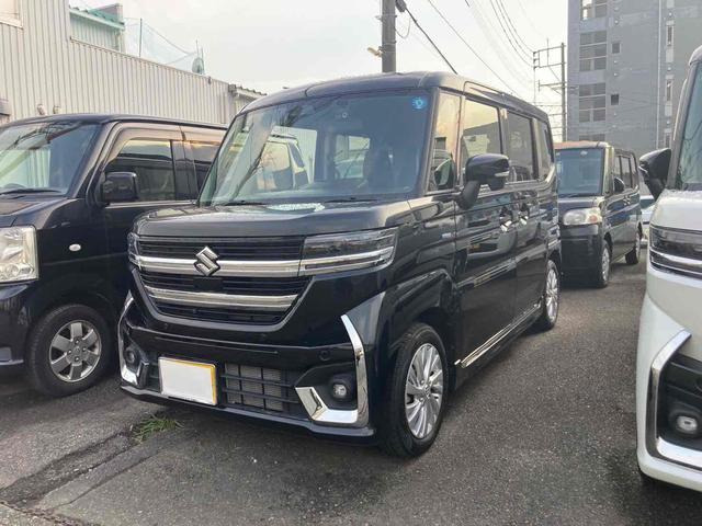 スペーシアカスタム ハイブリッド(HYBRID) GS ドラレコ ETC 全周囲カメラ ナビTV