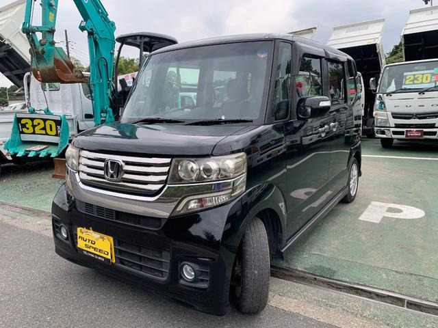 N-BOXカスタム G Lパッケージ バックカメラ パワースライドドア HID