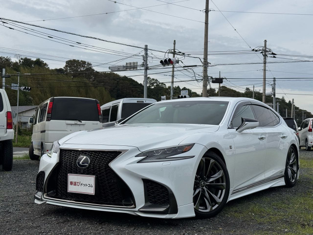 LS 500h Fスポーツ 4WD TRDエアロ&マフラー★エアサスCTL★