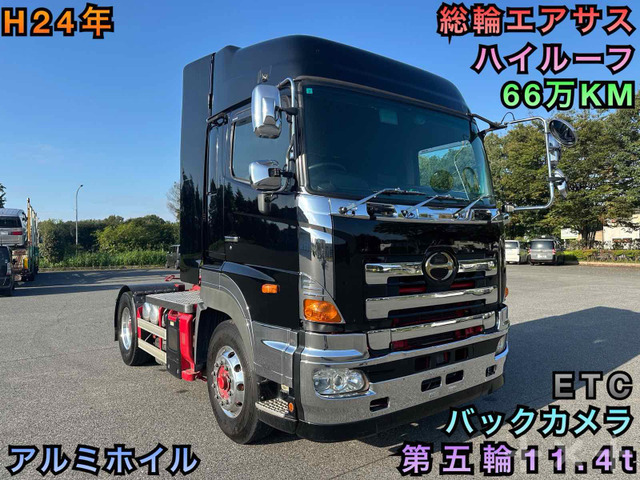 プロフィア トレーラーヘッド 第五輪11.4t ハイルーフ ETC