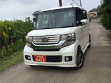 N-BOXカスタム G 4WD ナビ.地デジ.フルオートエアコン