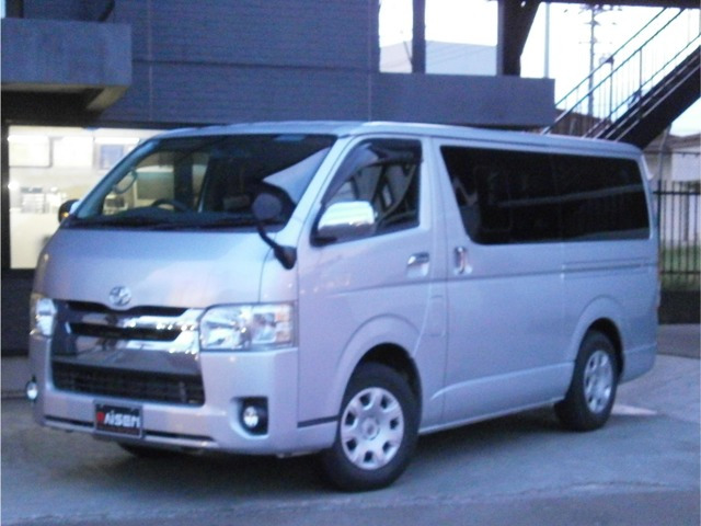 ハイエースバン 3.0 スーパーGL ロング ディーゼル 4WD SDナビ ワンセグTV ETC キーレス
