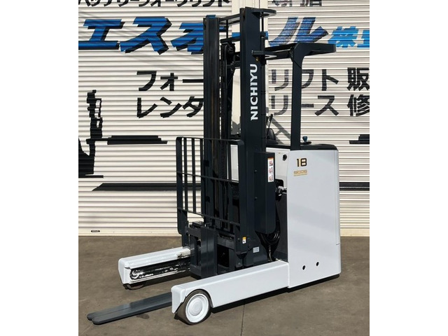 三菱ロジスネクスト 電動フォークリフト 4.0M1.8tBハイマストサイドシフト