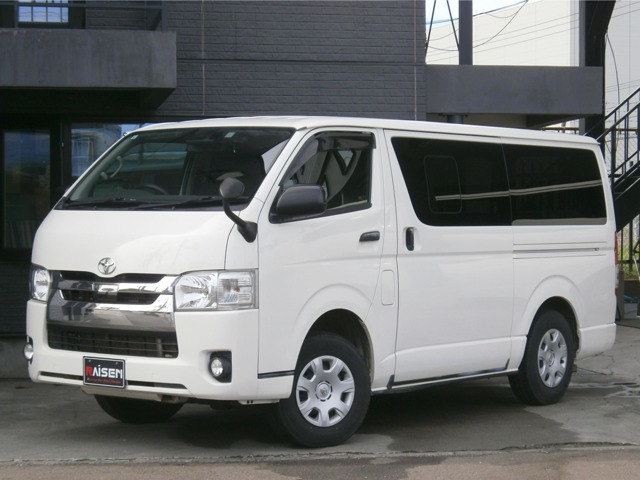 ハイエースバン 2.8 DX ロング GLパッケージ ディーゼル 4WD 5ドア 6人乗 VSC プリク...