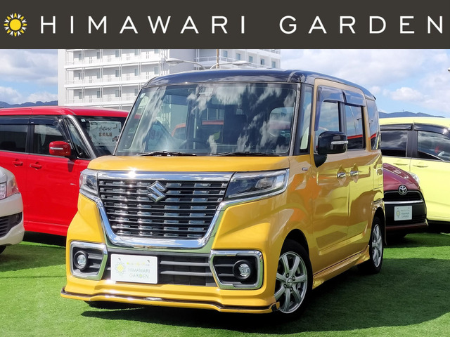 スペーシアカスタム ハイブリッド(HYBRID) XS 衝突軽減/両側電スラ/純正ナビ/Bカメラ