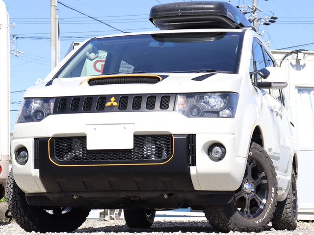 デリカD:5 2.2 D パワーパッケージ 4WD ベッド FFヒーター 回転座席 外部電源