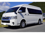 ハイエース 2.7 グランドキャビン 4WD 7インチナビ フリップダウンモニター 10人乗り