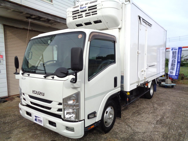 エルフ 冷蔵冷凍車 平成31年 エルフワイド 冷凍車 AT車