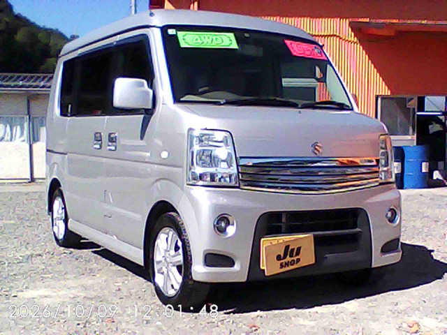 エブリイワゴン PZターボスペシャル ハイルーフ ディスチャージヘッドランプ 4WD 両...