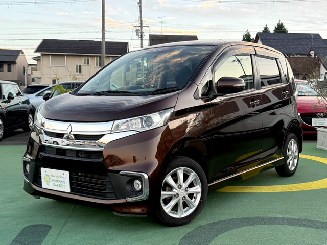 eKカスタム G セーフティパッケージ 禁煙車/純正ナビ/バックカメラ/ETC