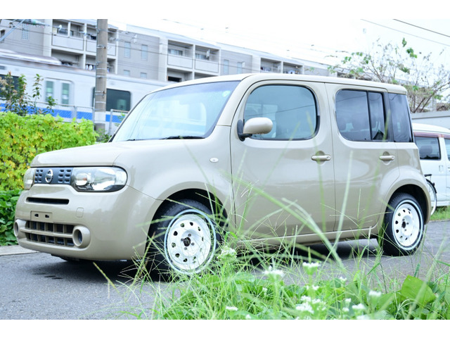 日産 キューブ 1.5 15X Mセレクション ドラレコ ETC ホワイトリボン