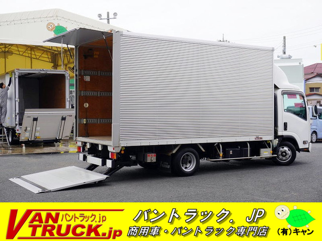 エルフ アルミバン ワイドロング 2t 手動跳上パワーゲート