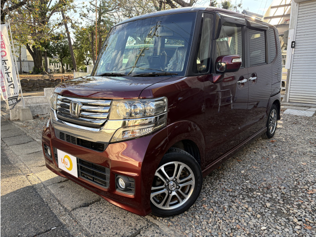 N-BOXカスタム G Lパッケージ ★電動スライドドア・スマートキー・★