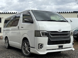 【中古車情報】トヨタ ハイエースバン 3.0 スーパーGL ロング ディーゼル 4WD 社外ナビ/フルセグ/社外LED/フォグ の中古車詳細（走行距離：8.9万km、カラー：ホワイトパールクリスタルシャイン、販売地域：北海道旭川市流通団地2条5丁目）