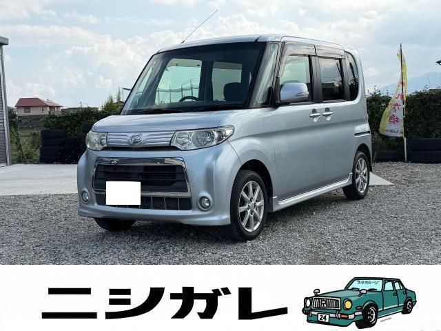 タントカスタム X 左側パワースライドドア ナビTV