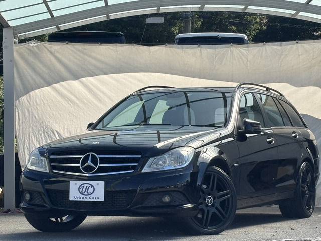 Cクラスワゴン C200 ブルーエフィシェンシー パドルシフト 純正アルミ 禁煙車