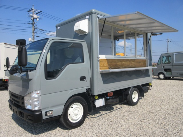 エルフ  キッチンカー 新規製作車両 新品厨房設備