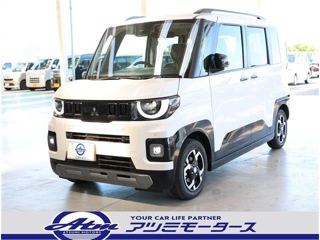 デリカミニ G プレミアム 届出済未使用車 ルーフレール付