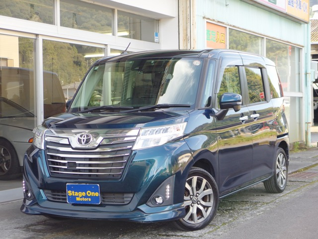 ルーミー 1.0 カスタム G-T 両側パワースライドドア 外ナビ フルセグ