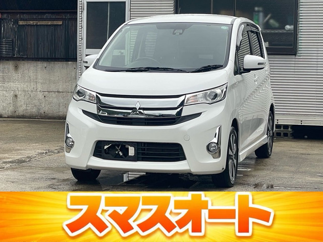 eKカスタム T e-アシスト 4WD ナビ Bluetooth 4WD BC