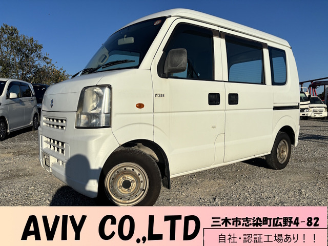 エブリイ PA ハイルーフ 4WD 格安 中古 軽箱 バン ETC付 AT車
