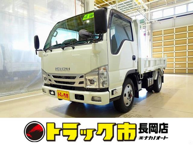 エルフ 3.0 ダンプ フルフラットロー ディーゼル 4WD 2t 強化ダンプ