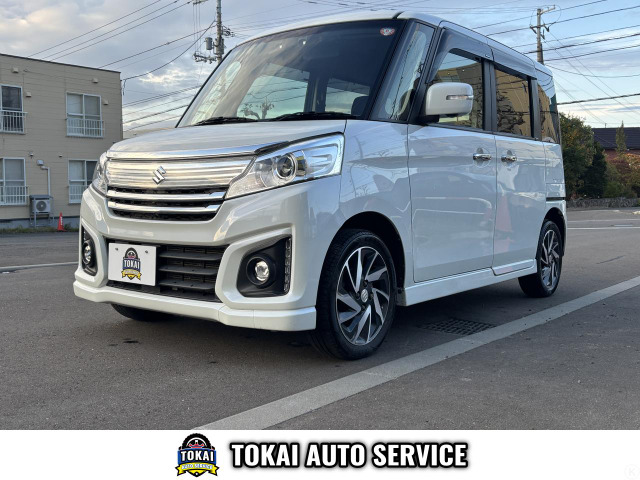スペーシアカスタム XS ターボ デュアルカメラブレーキサポート 4WD