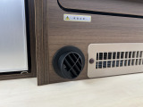 FFヒーターの吹き出し口は足元にあるので全体が暖まります!