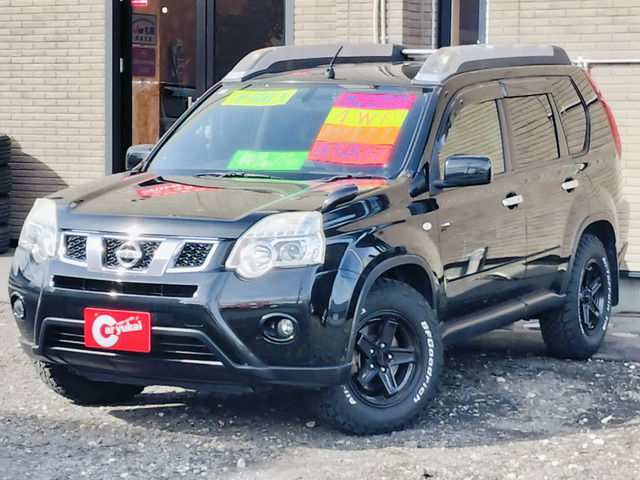 エクストレイル 2.0 20Xtt 4WD 本州仕入 BFグッドリッチ ルーフレール