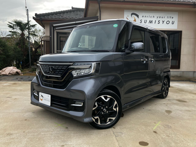 N-BOXカスタム G L ターボ ホンダセンシング 純正ナビ 禁煙車 ドラレコ リモエン