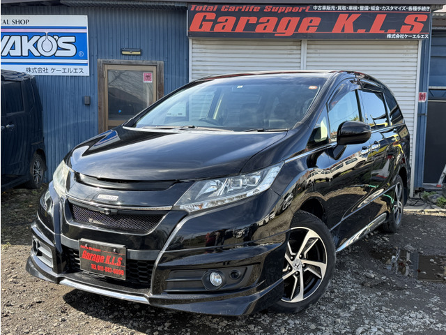 オデッセイ 2.4 アブソルート EX 4WD 両側パワスラリアモニターパワーシート