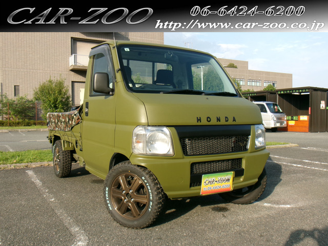 アクティトラック SDX 4WD 5MT オールペイント ブロックタイヤ