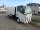 エルフ 塵芥車 極東開発製プレ4.3立米スパッカー