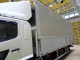荷台内寸:622&times;241&times;244 トランテックス/W011E93-03 リア観音扉 落とし込みフック5対 左右セイコーラック ラッシングレール2段(58cm/140cm)/ベルト1個 荷室灯3個