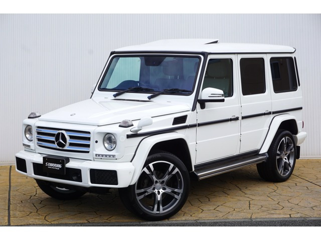 Gクラス G350d 4WD ロング ディーゼルターボ 4WD ラグジュアリ-PKG 後期 白革