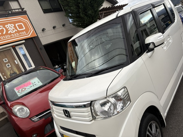 N-BOX G Lパッケージ 4WD ツインナビTV 4WD ETC Bカメラ
