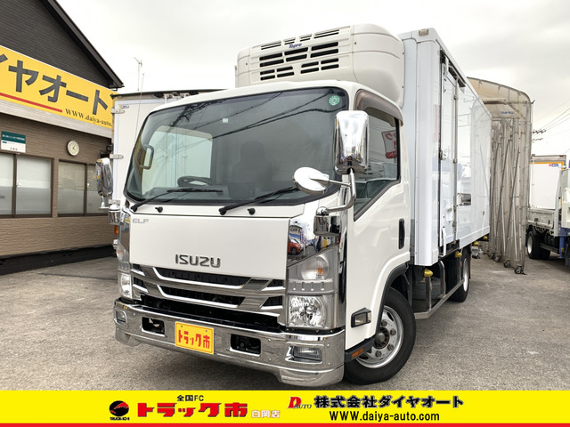 エルフ 冷蔵冷凍車 格納ゲート付キワイドロング冷凍車