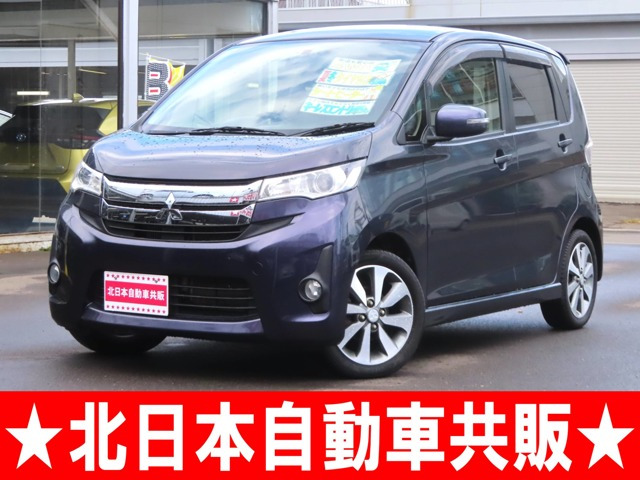 eKカスタム T 4WD 2年車検(付)・純正CD・バックカメラ