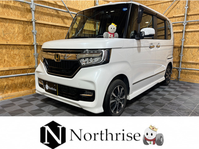 N-BOXカスタム G L ホンダセンシング 4WD ワンオナ純ナビTVカメラ電動ドアETC