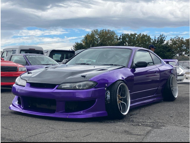 シルビア 2.0 スペックR s15パープルカラーユーザー買取車