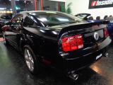 ブラックカラーSHELBYGT500仕様フルエアロ&メッキ18ンチアルミ&ボンエットスクープエアロ&サイドダクトエアロ&サイドウインドシェード&ビレットグリル&COBRAエンブレム他ドレスアップ仕様
