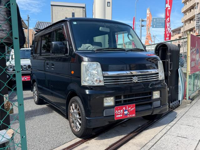 エブリイワゴン  PZターボ ナビ TV ETC 電動パワースライドドア アルミホイル