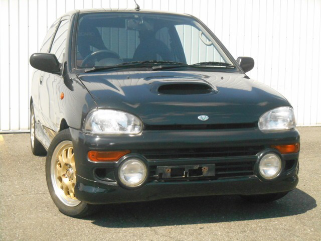 中古車 スバル ヴィヴィオ Rx R 4wd タイベル交換済み 125 000km ブラック 群馬県 69万円 中古車情報 中古車 検索なら 車選び Com