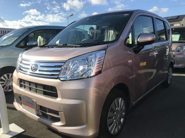 中古車 ダイハツ ムーヴ L Saiii 4 000km ピンク 静岡県 98万円