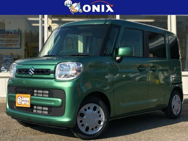 中古車 スズキ スペーシア ハイブリッド Hybrid G の中古車詳細 10km グリーン 千葉県 124 9万円 中古車情報 中古車 検索なら 車選びドットコム 車選び Com